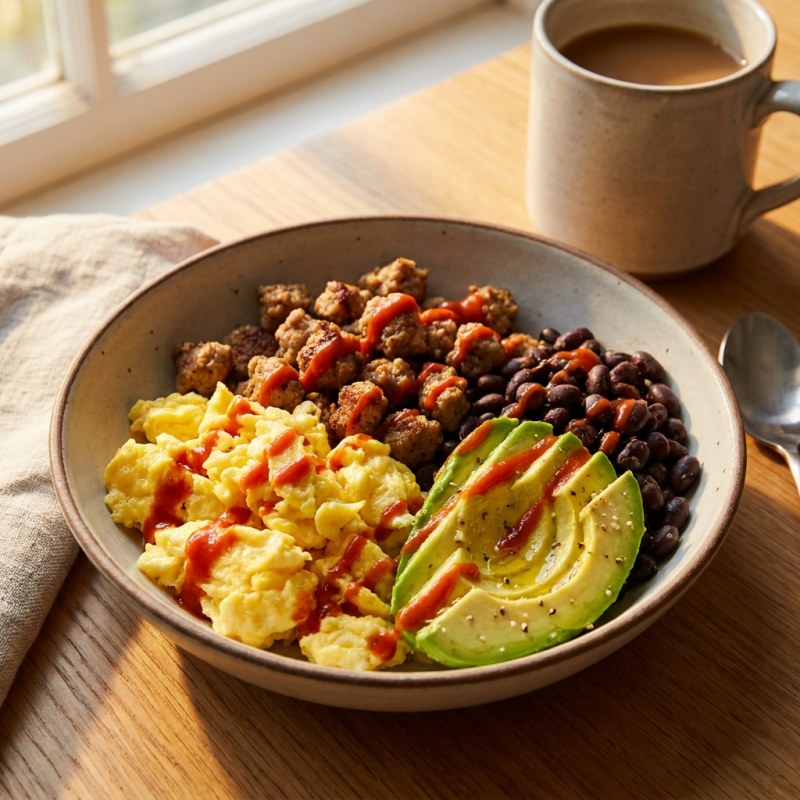 Breakfast Bowl Meal Prep Plan: 5 Days, 35g Protein Each Morning