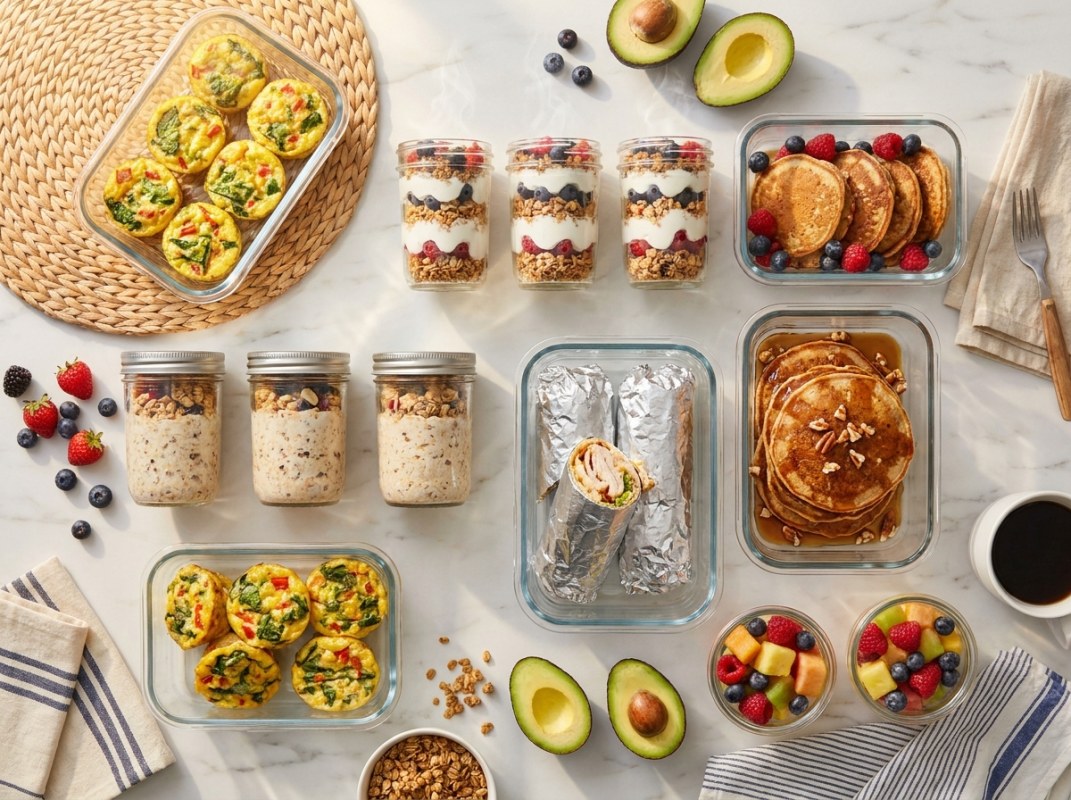 High-Protein Breakfast Meal Prep: 7 Ideas Ready in Under 30 Minutes