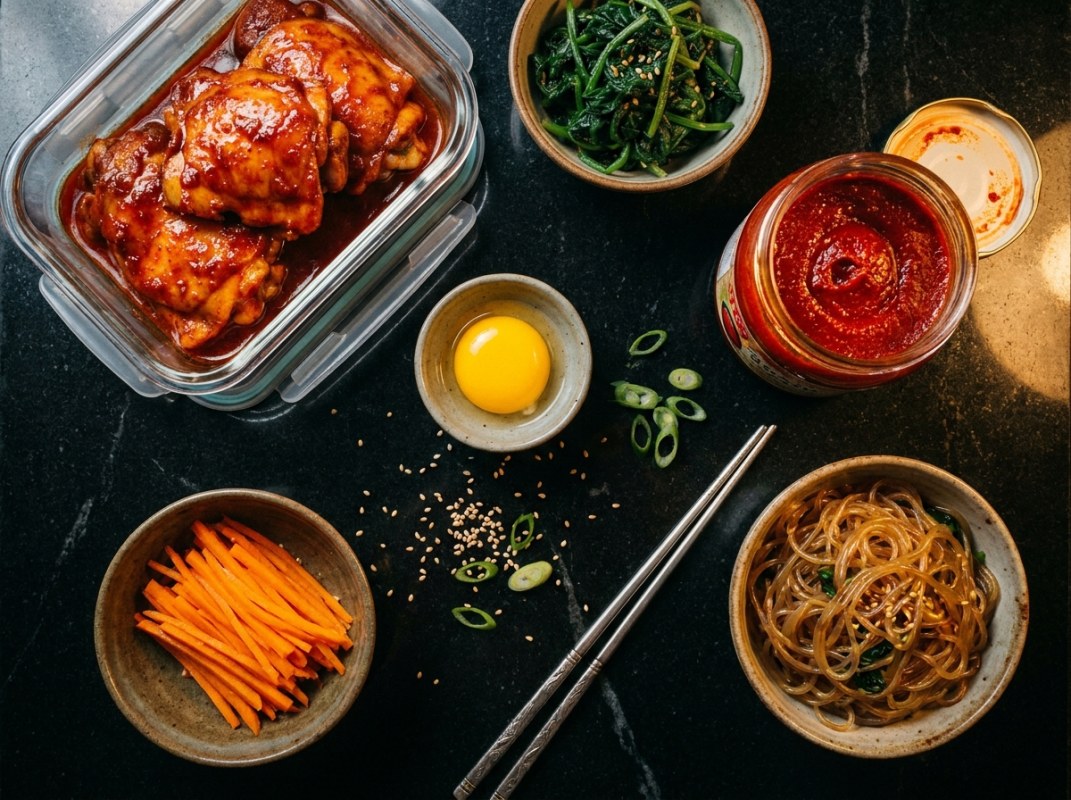 Korean Meal Prep: 10 Dishes From Bibimbap to Japchae That Keep 5 Days