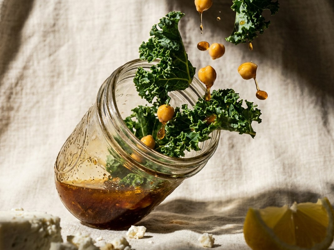 Mason Jar Salad Meal Prep: 5 Jars, 5 Flavors, 5 Days (No Wilting)