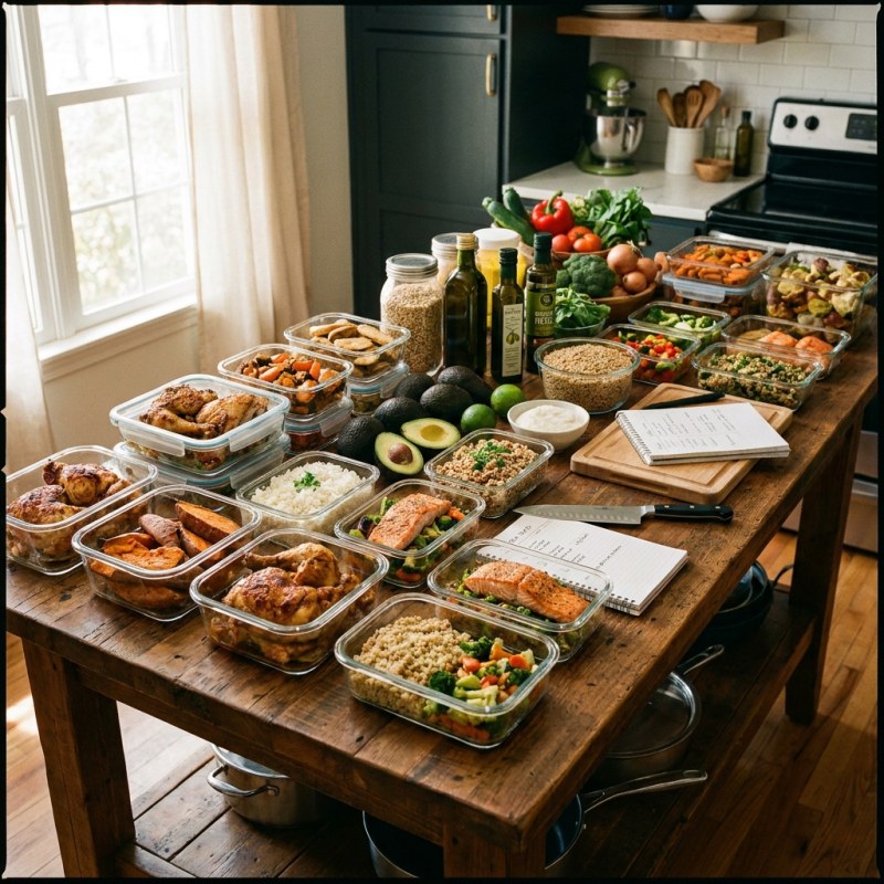 Bulking Meal Prep Plan: 5 Days, 3,200 Calories, 200g Protein, $54/Week