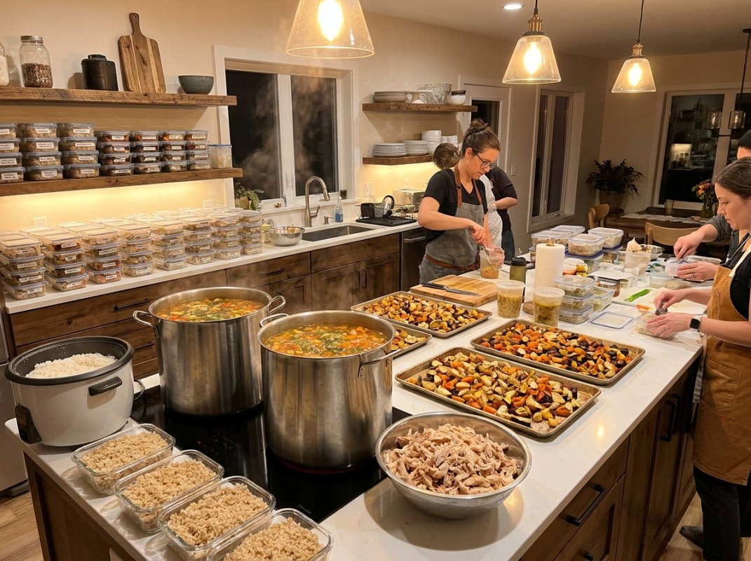 Batch Cooking for the Week: The Master Sunday System