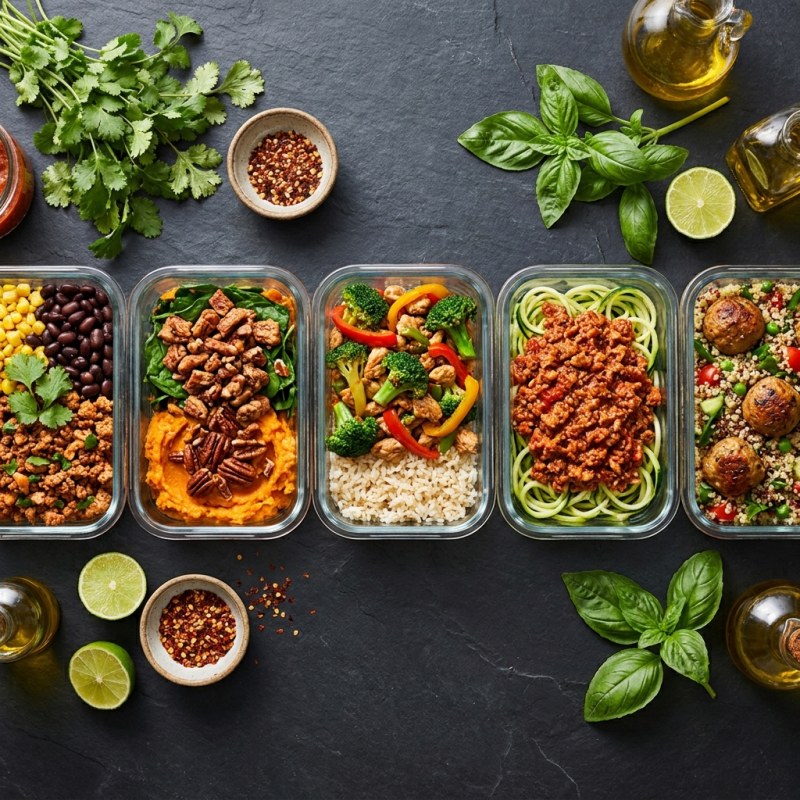 Ground Turkey Meal Prep Plan: 5 Days, $33/Week, 130g Protein Daily