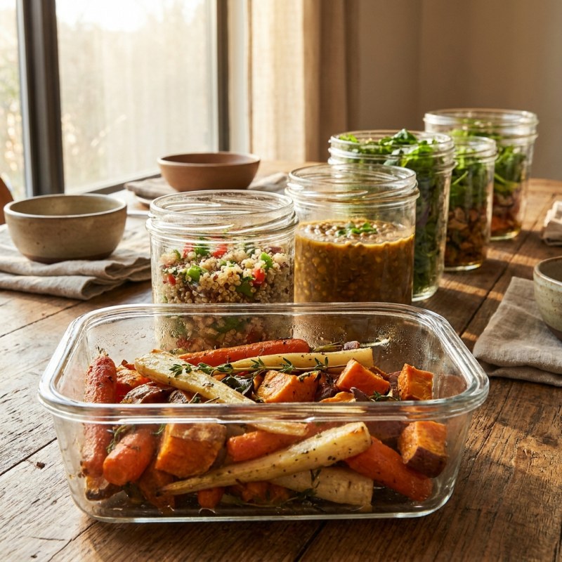 Daniel Fast Meal Prep: 21 Days of Plant-Based, No Sweeteners, No Animal Products