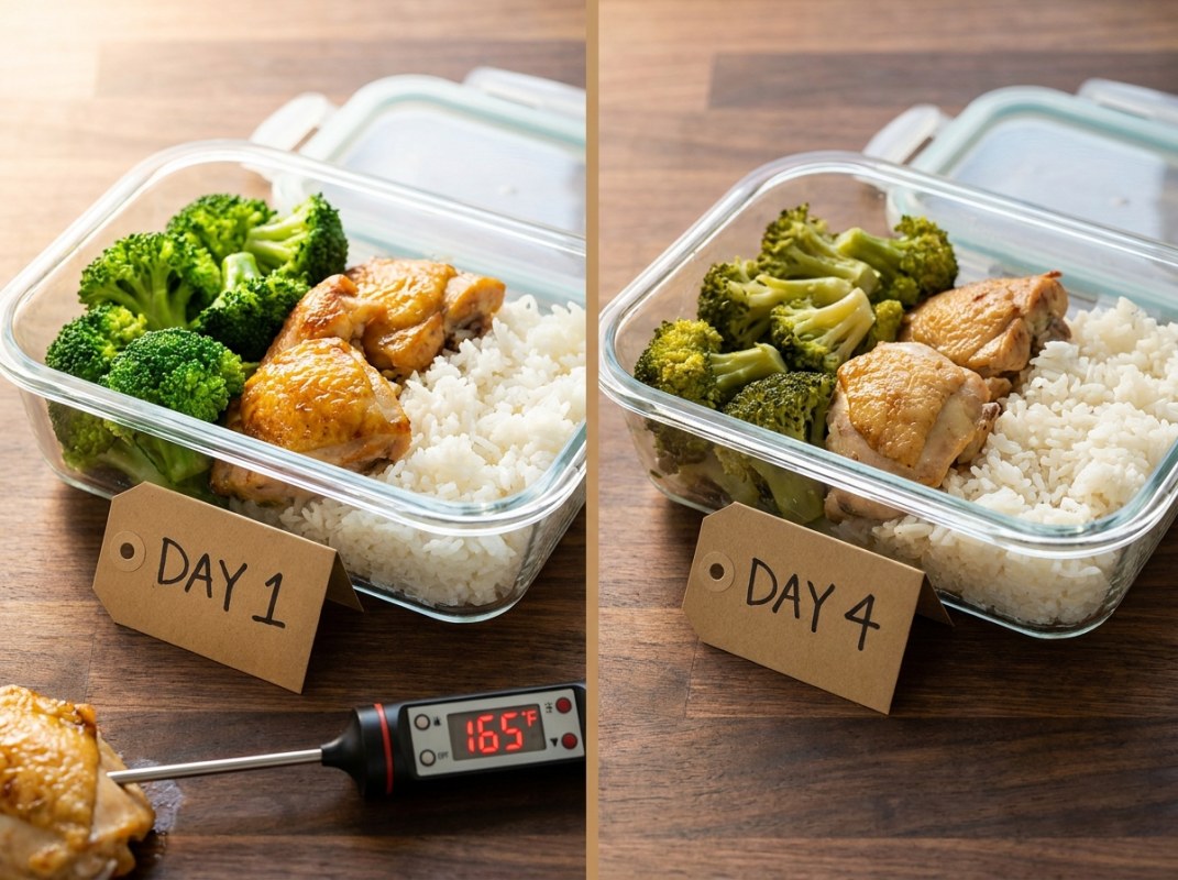 5-Day Meal Prep Chicken and Broccoli: Verified Storage Test