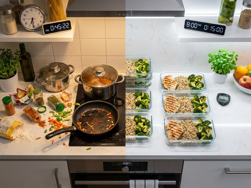Meal Prep vs Cooking Every Day — Which Actually Saves More Time?