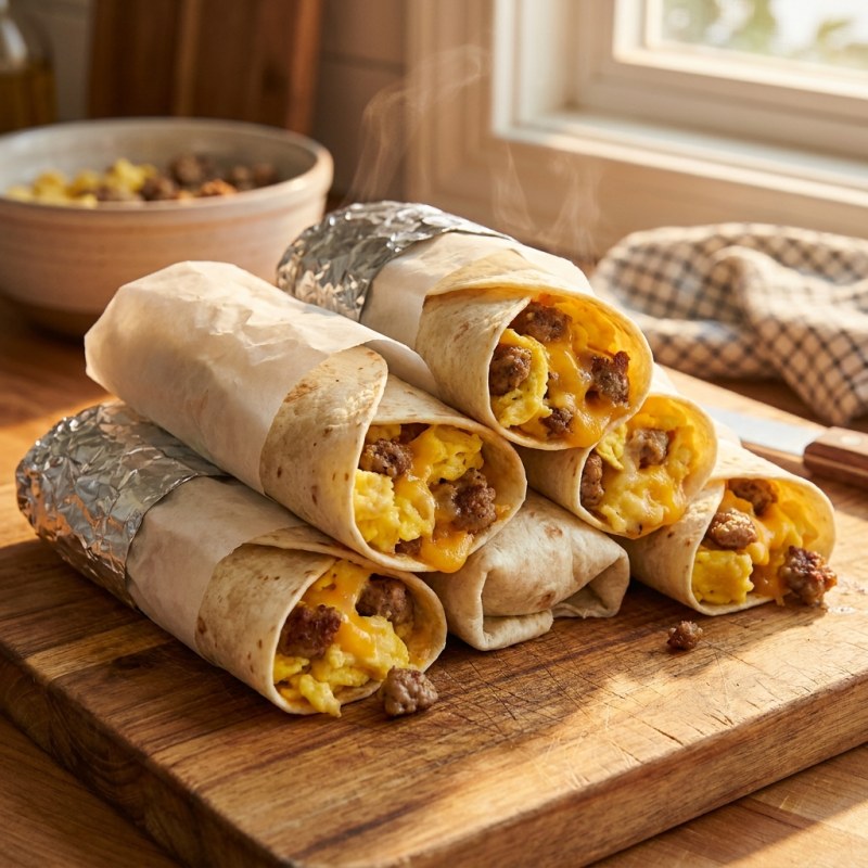 Breakfast Burrito Meal Prep Plan: 4-Week Freezer Stock Strategy