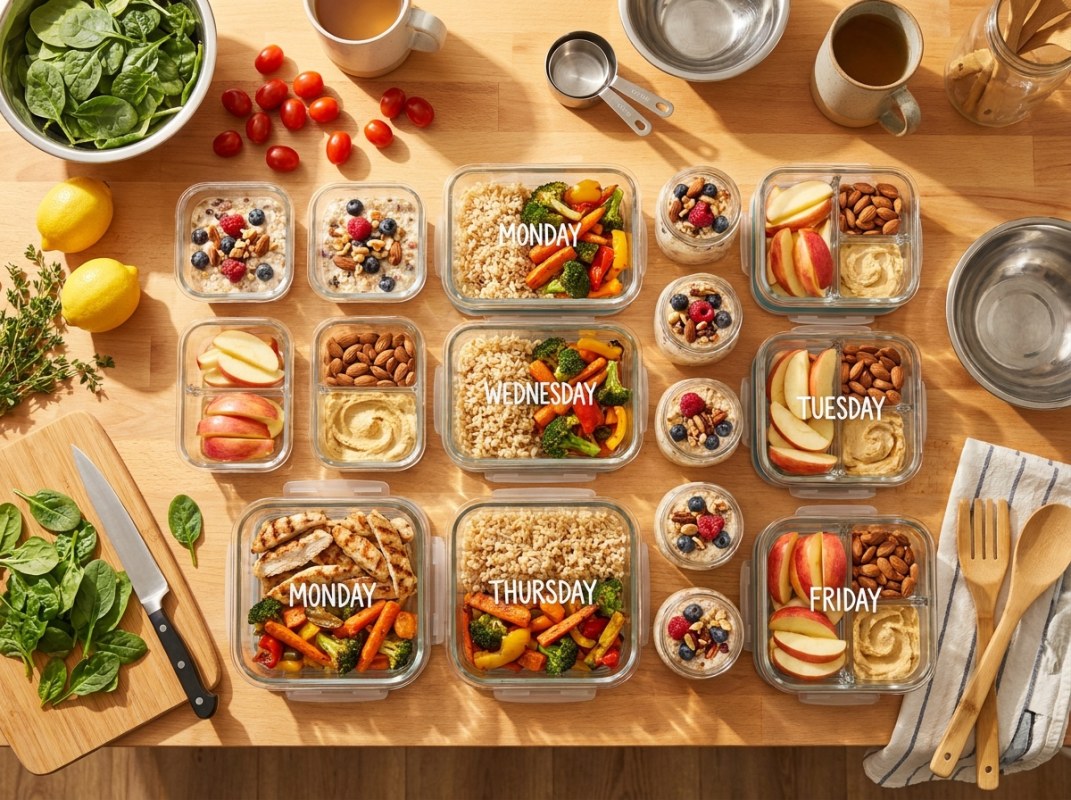 5-Day Beginner Meal Prep Plan — What to Cook Every Sunday